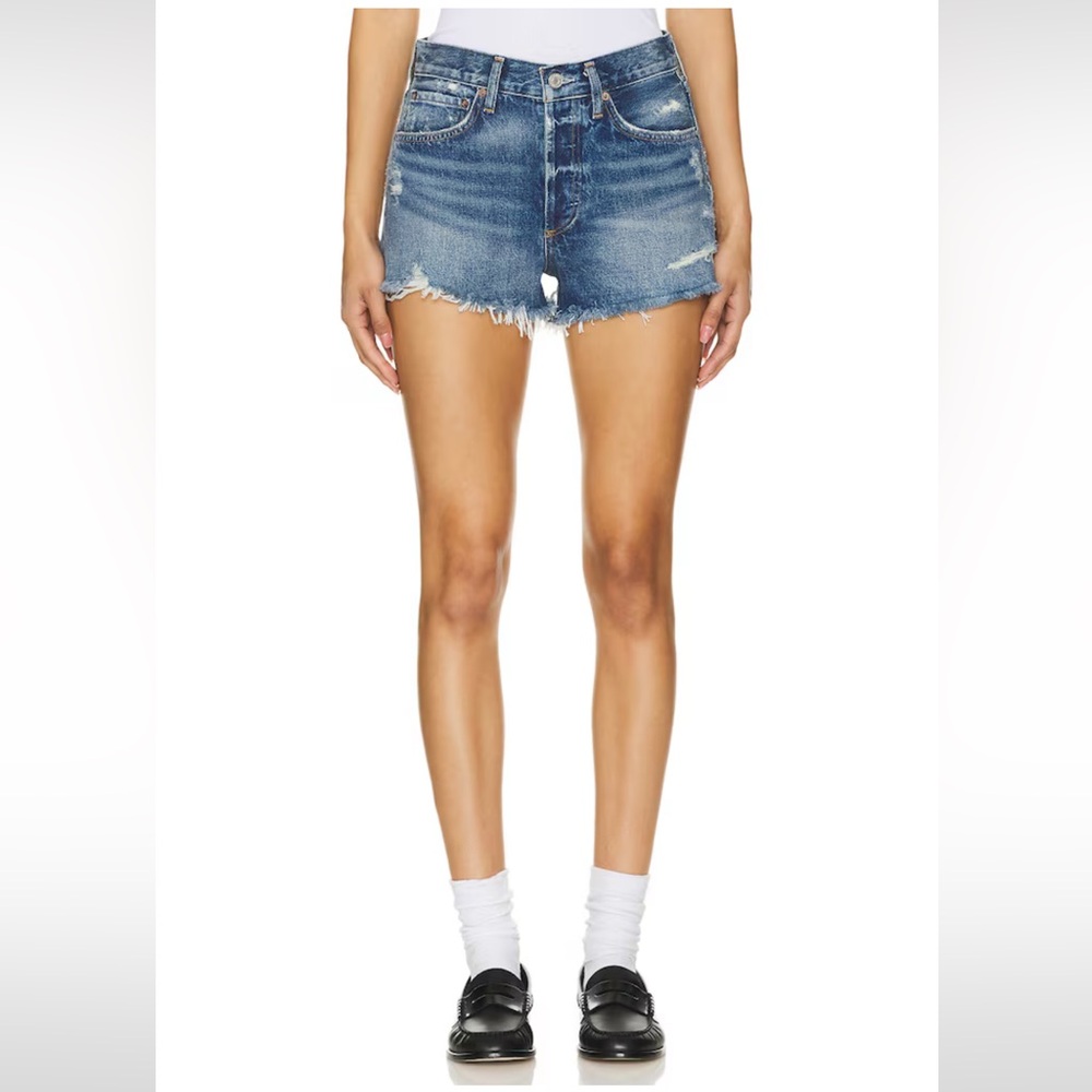 Agolde Denim Mini Shorts